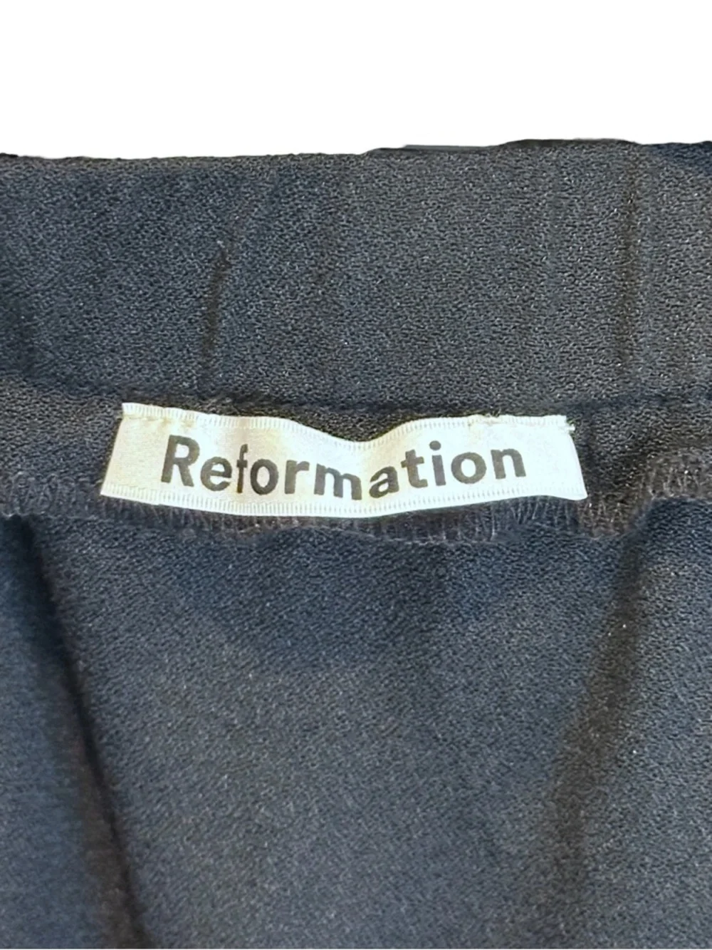 Reformation Lores Off The Shoulder Puff Sleeve Wrap Top in Black Women’s XS $148